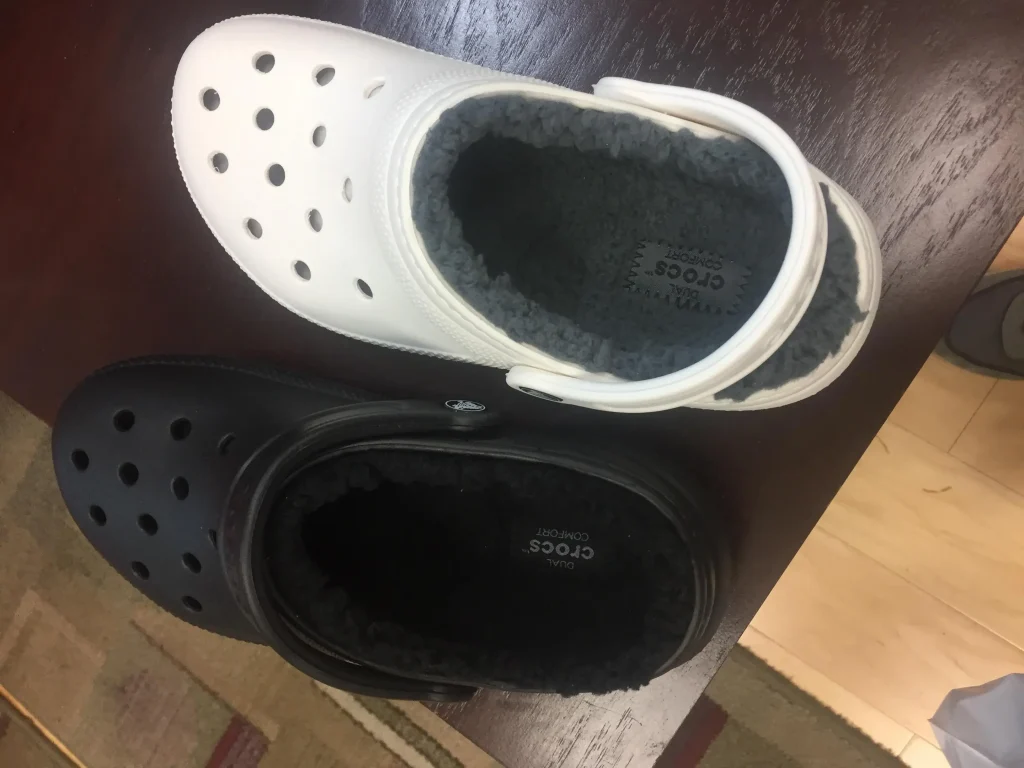 Crocs With Lining For Increased Insulation: